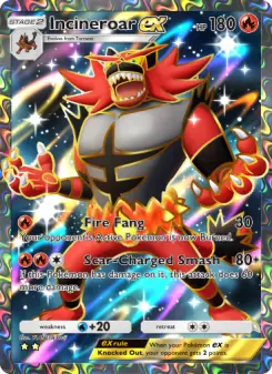 Incineroar ex 182