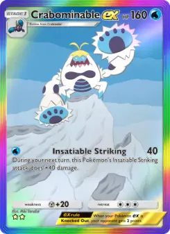 Crabominable ex 201