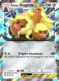 Alolan Dugtrio ex 47