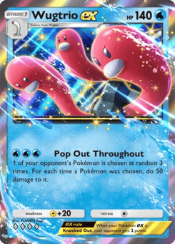 Wugtrio ex 127