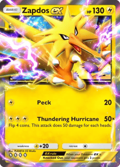 Zapdos ex 139