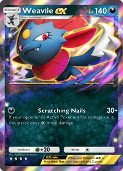 Weavile ex 244