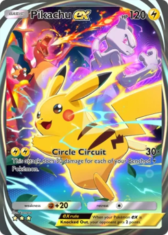 Pikachu ex 376