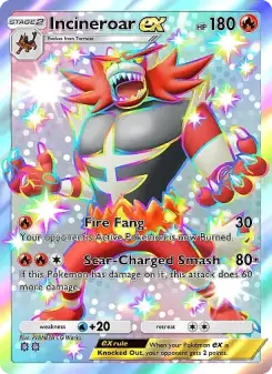 Incineroar ex 318