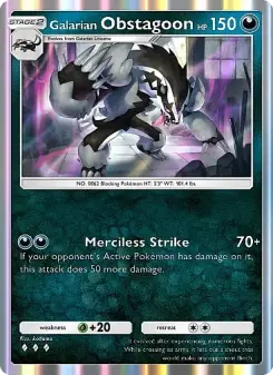 Galarian Obstagoon 100
