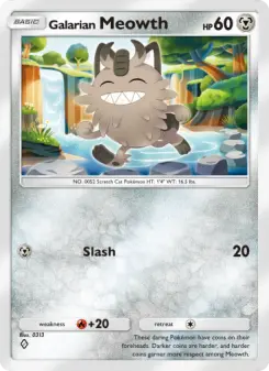 Galarian Meowth 110