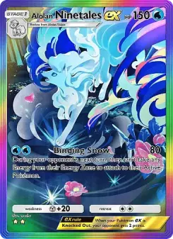 Alolan Ninetales ex 196
