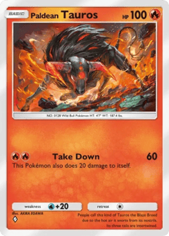Paldean Tauros 14