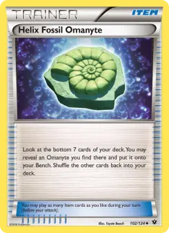 Helix Fossil Omanyte 102