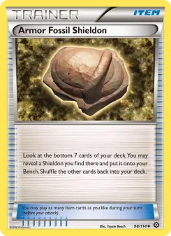 Armor Fossil Shieldon 98/114
