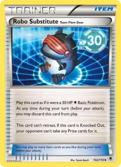 Robo Substitute Team Flare Gear 102