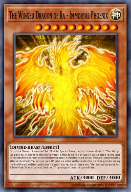 The Winged Dragon of Ra - Immortal Phoenix MIL1-EN001