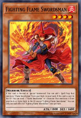 Fighting Flame Swordsman MZMI-EN001