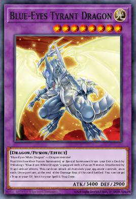 Blue-Eyes Tyrant Dragon BACH-EN037