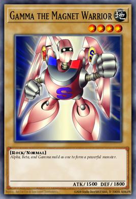 Gamma the Magnet Warrior DOR-003