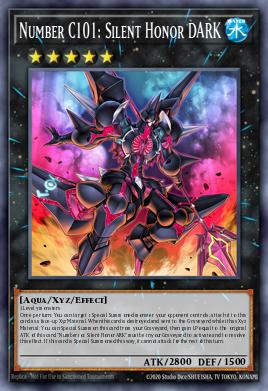 Number C101: Silent Honor DARK LVAL-EN046