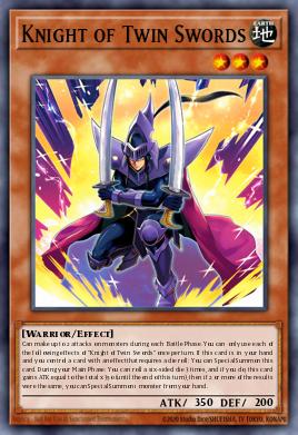 Knight of Twin Swords