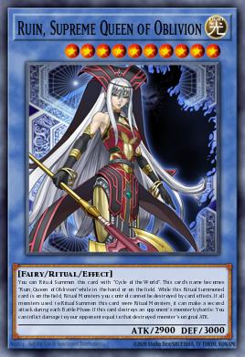 Ruin, Supreme Queen of Oblivion CYHO-EN029