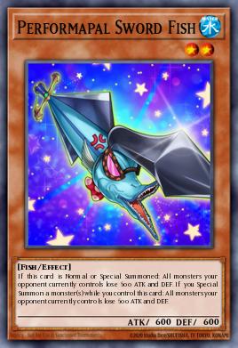 Performapal Sword Fish DUEA-EN007