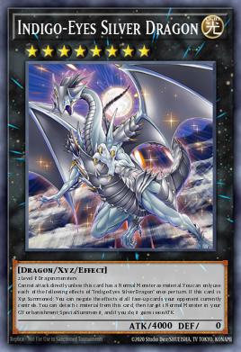 Indigo-Eyes Silver Dragon SDWD-EN032