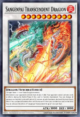 Sangenpai Transcendent Dragion LEDE-EN040