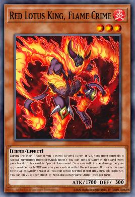 Red Lotus King, Flame Crime BLTR-EN028