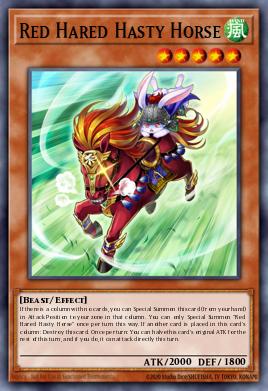 Red Hared Hasty Horse 034