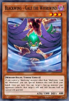 Blackwing - Gale the Whirlwind CRMS-EN008