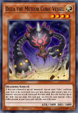Duza the Meteor Cubic Vessel MVP1-ENGV1