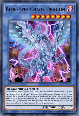 Blue-Eyes Chaos Dragon LED3-EN001