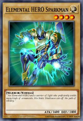 Elemental HERO Sparkman TLM-EN004