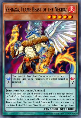 Zefraxa, Flame Beast of the Nekroz 027