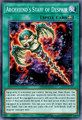 Archfiend's Staff of Despair 063