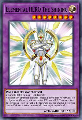 Elemental HERO The Shining YG06-EN001