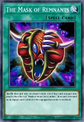 The Mask of Remnants TAEV-ENSE2