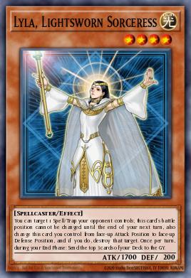 Lyla, Lightsworn Sorceress LODT-EN019