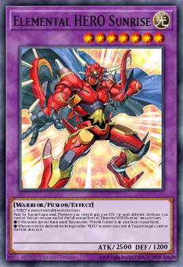 Elemental HERO Sunrise LED6-EN012