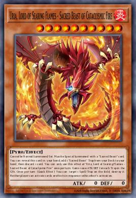 Inferno of the Sacred Beasts - Uria, Lord of Searing Flames CORI-EN005