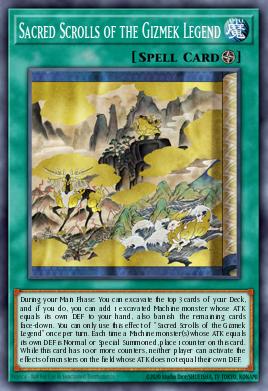 Sacred Scrolls of the Gizmek Legend DAMA-EN060