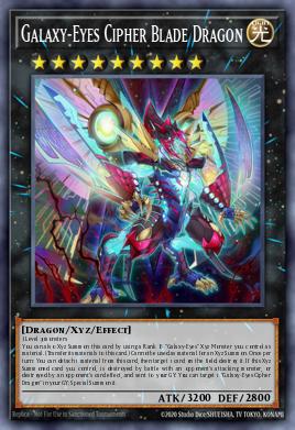 Galaxy-Eyes Cipher Blade Dragon JUMP-EN081