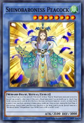 Shinobaroness Peacock RATE-EN037