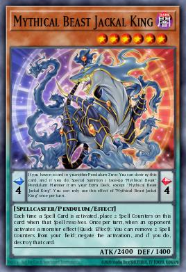 Mythical Beast Jackal King EXFO-EN026