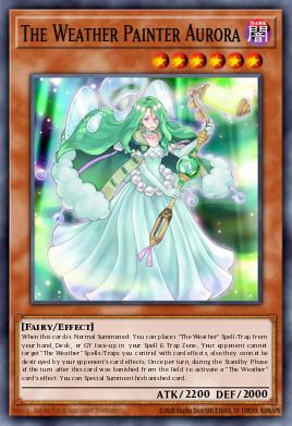The Weather Painter Aurora SPWA-EN034