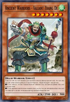 Ancient Warriors - Valiant Zhang De 013