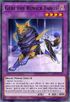 Geri the Runick Fangs TAMA-EN039