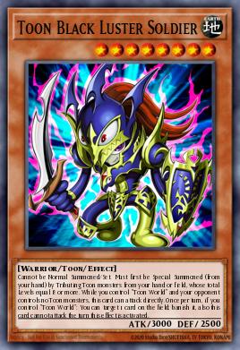 Toon Black Luster Soldier TOCH-EN001