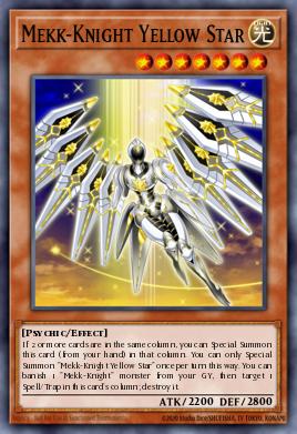 Mekk-Knight Yellow Star EXFO-EN017