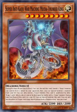 Super Anti-Kaiju War Machine Mecha-Thunder-King SAST-EN081