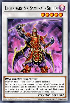 Legendary Six Samurai - Shi En STOR-EN041