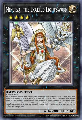 Minerva, the Exalted Lightsworn YCSW-EN008
